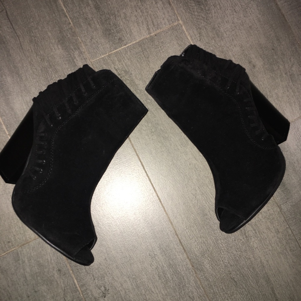 New- Peep Toe Booties